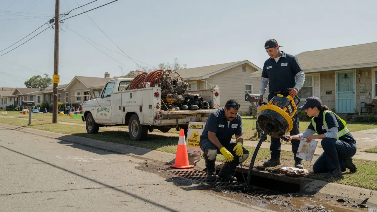 Drain Cleaning in Texas near me